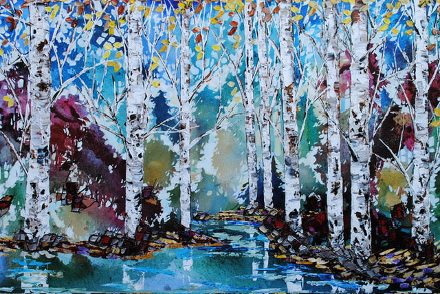 Birches 'Spectrum'  - Maya Eventov