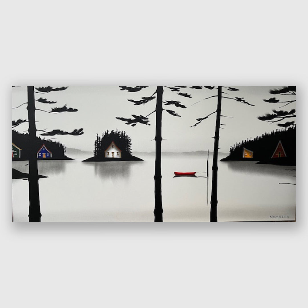 Took Our Time Charcoal -  Natasha Miller