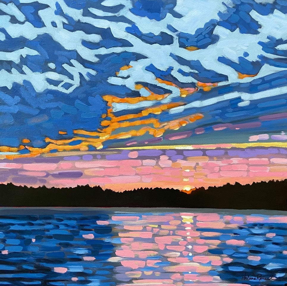 Day Break, Canoe Lake, Algonquin Park - Helena Renwick