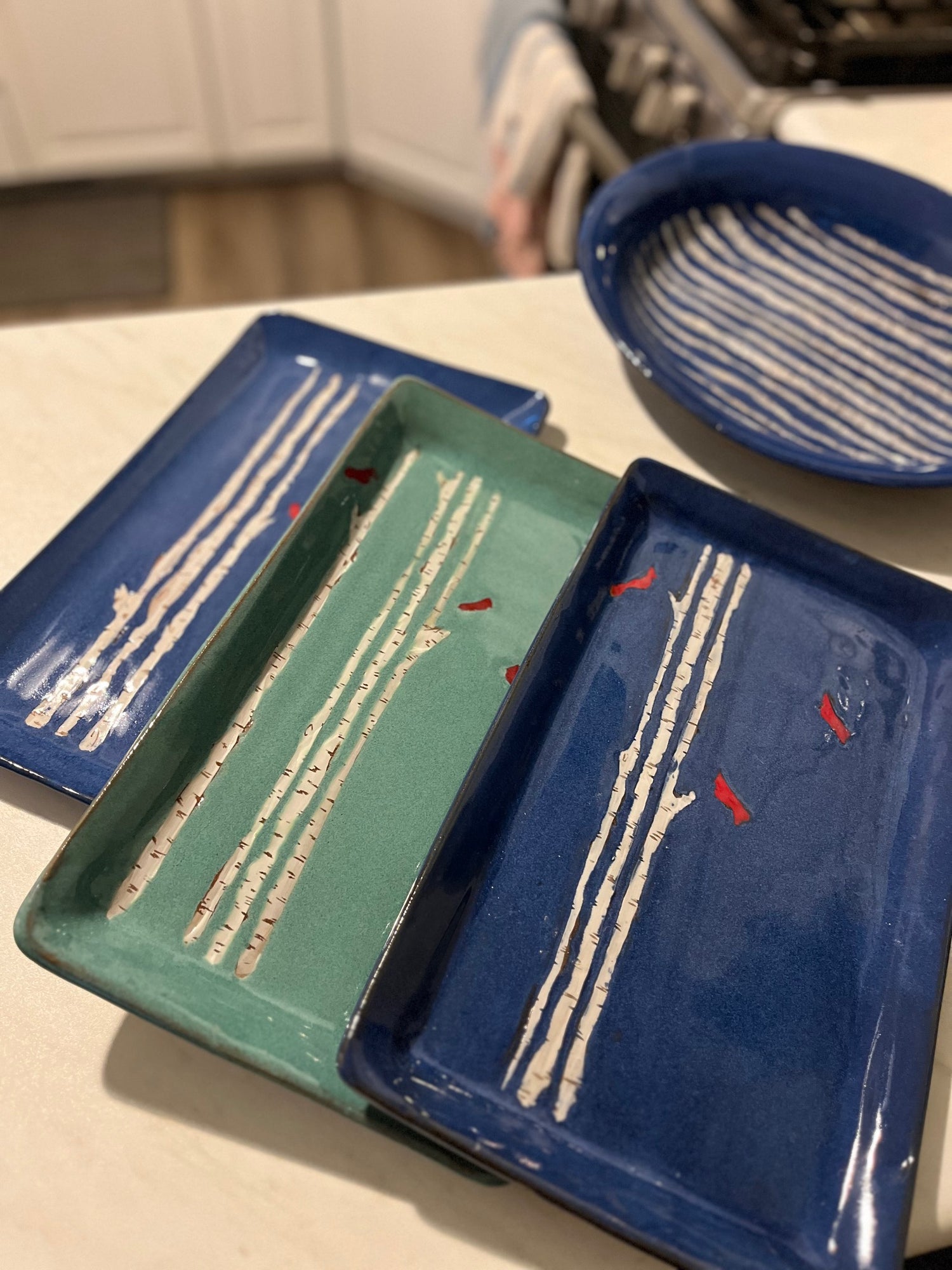 Birch Platters  - Janet Cann