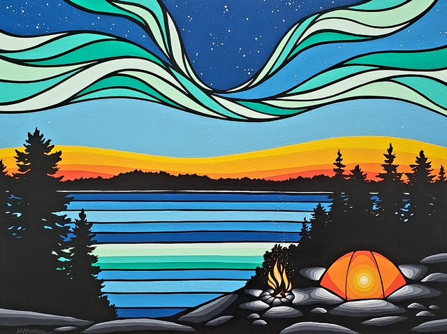 Northern Sunset VIII - Monica Morrill