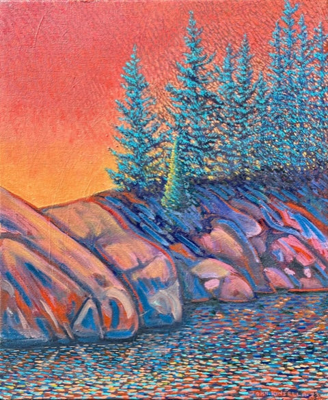 Red Skies, Algonquin 2023 - John Kinsella