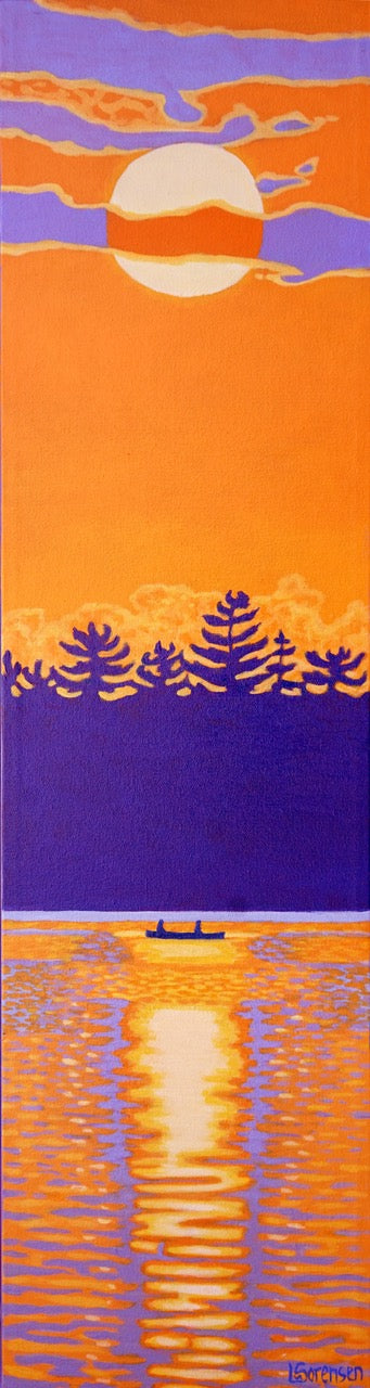 Sunset Canoe - Linda Sorensen