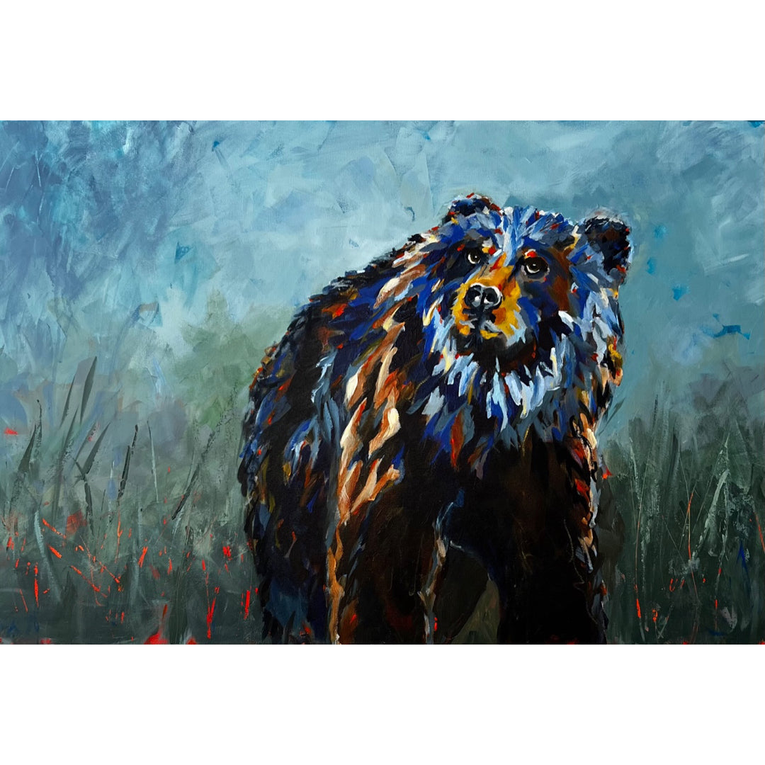 Bashful Bear - Cathy Wharin