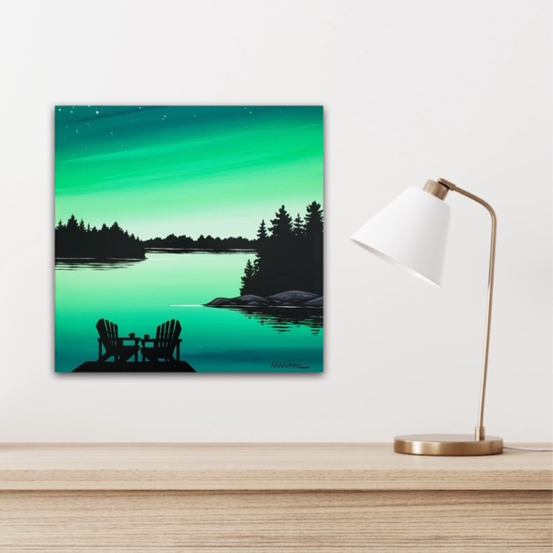 Emerald Evening VIII - Monica Morrill