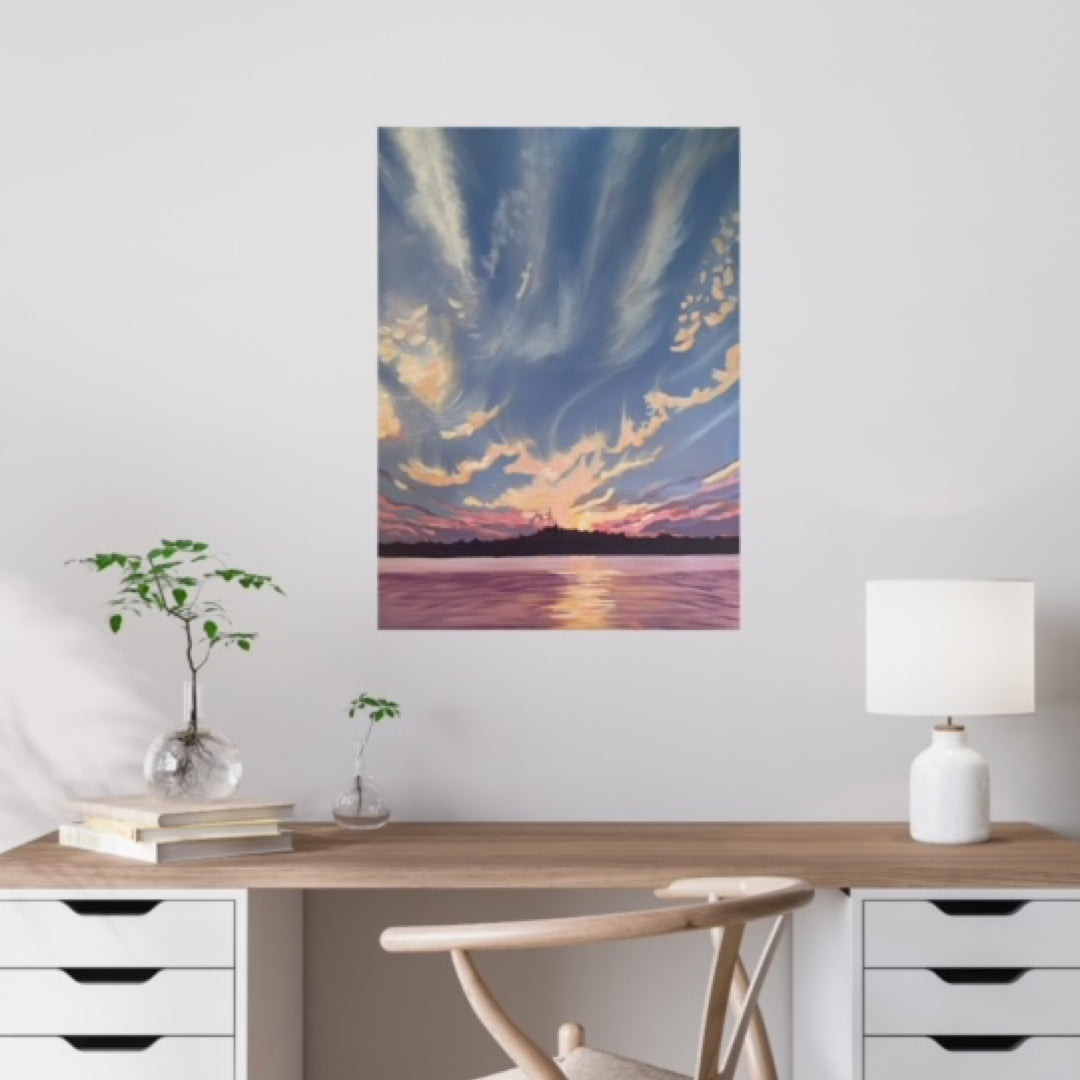 Sunrise on Canoe Lake (Algonquin Park) - Helena Renwick