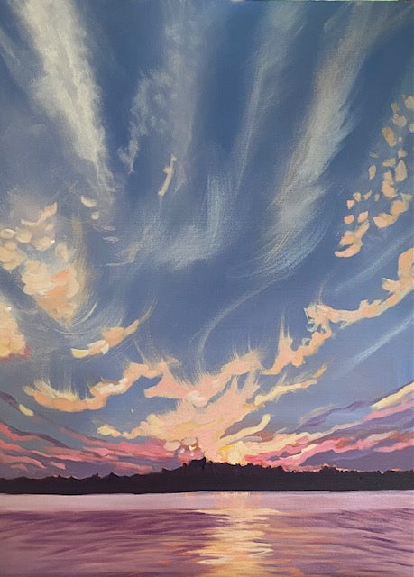 Sunrise on Canoe Lake (Algonquin Park) - Helena Renwick