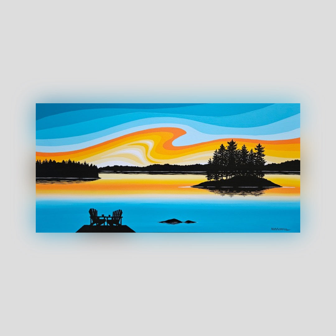 Lakeside Evening - Monica Morrill