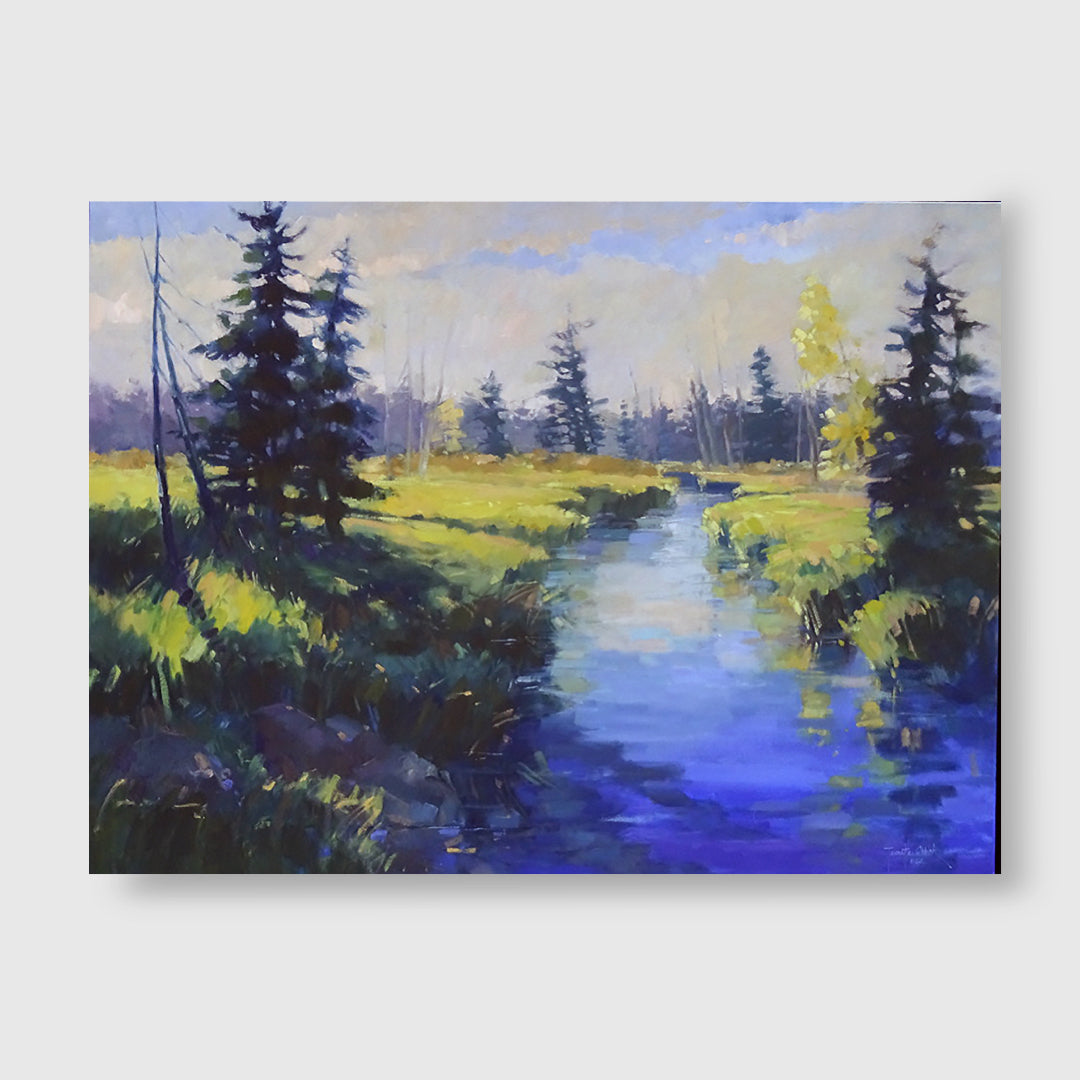 Riverbed Yellows - Jeannette Obbink