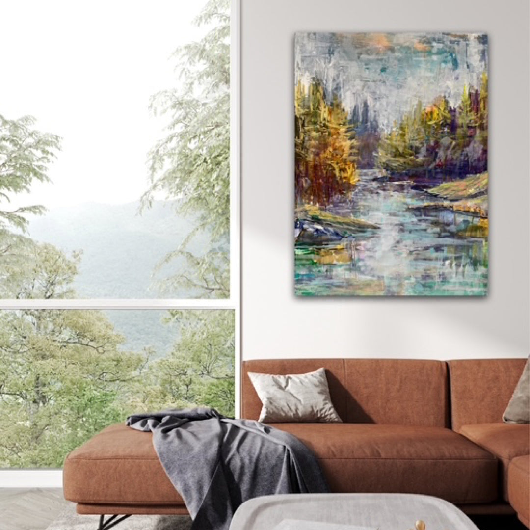 Shoreline Reflection #4 - Ian Varney