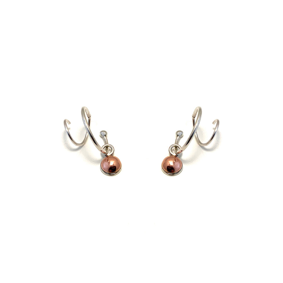 Spiral Earrings - Claudine Moncion