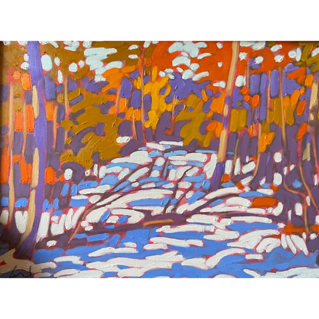 Early Snow  Study - John Lennard