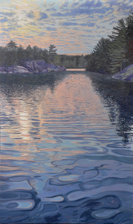 Reflections II - Joe Sampson-Painting-Eclipse Art Gallery