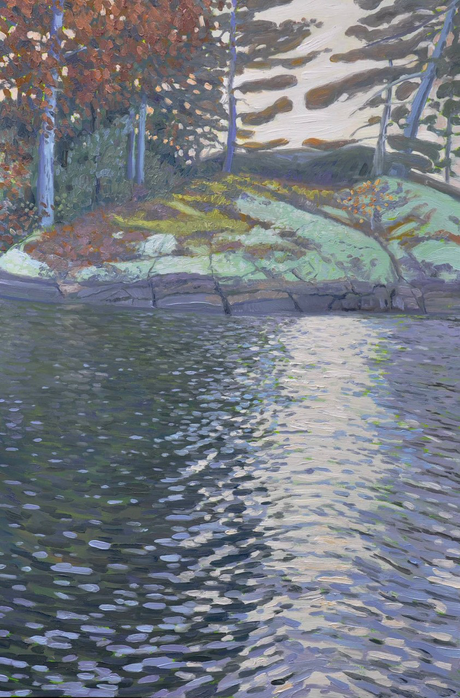 Afternoon Glow II - Joe Sampson-Painting-Eclipse Art Gallery