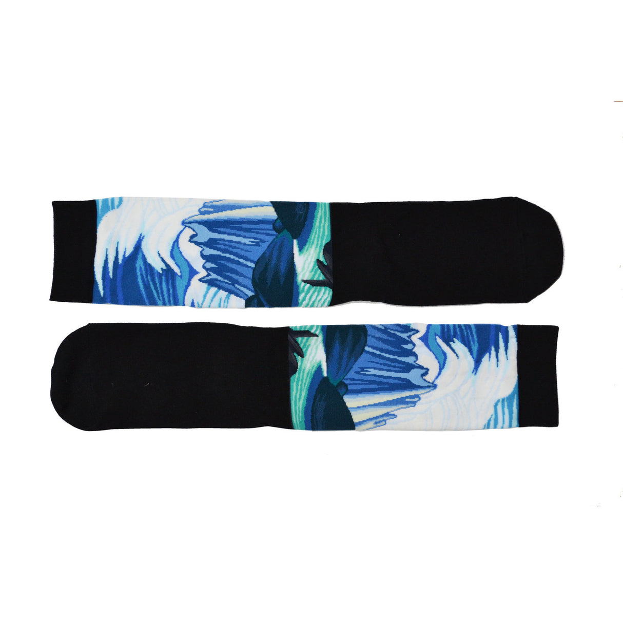 Lake & Mountains Art Socks - Lawrence Harris-Clothing-Eclipse Art Gallery