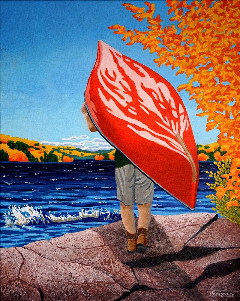 Indian Summer - Linda Sorensen-Painting-Eclipse Art Gallery