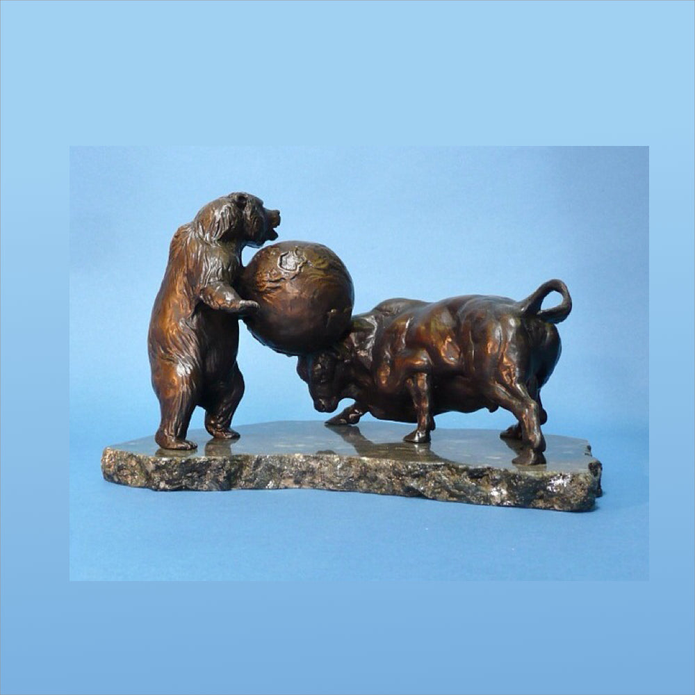 The Market - Reg Parsons-Sculpture-Eclipse Art Gallery