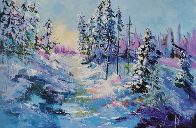 A Pastel Winters Day - Sylvia Kerschl