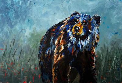 Bashful Bear - Cathy Wharin