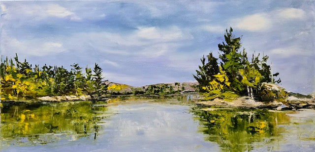 Canoe Lake, Algonquin Park- Sylvia Kerschl – Eclipse Art Gallery
