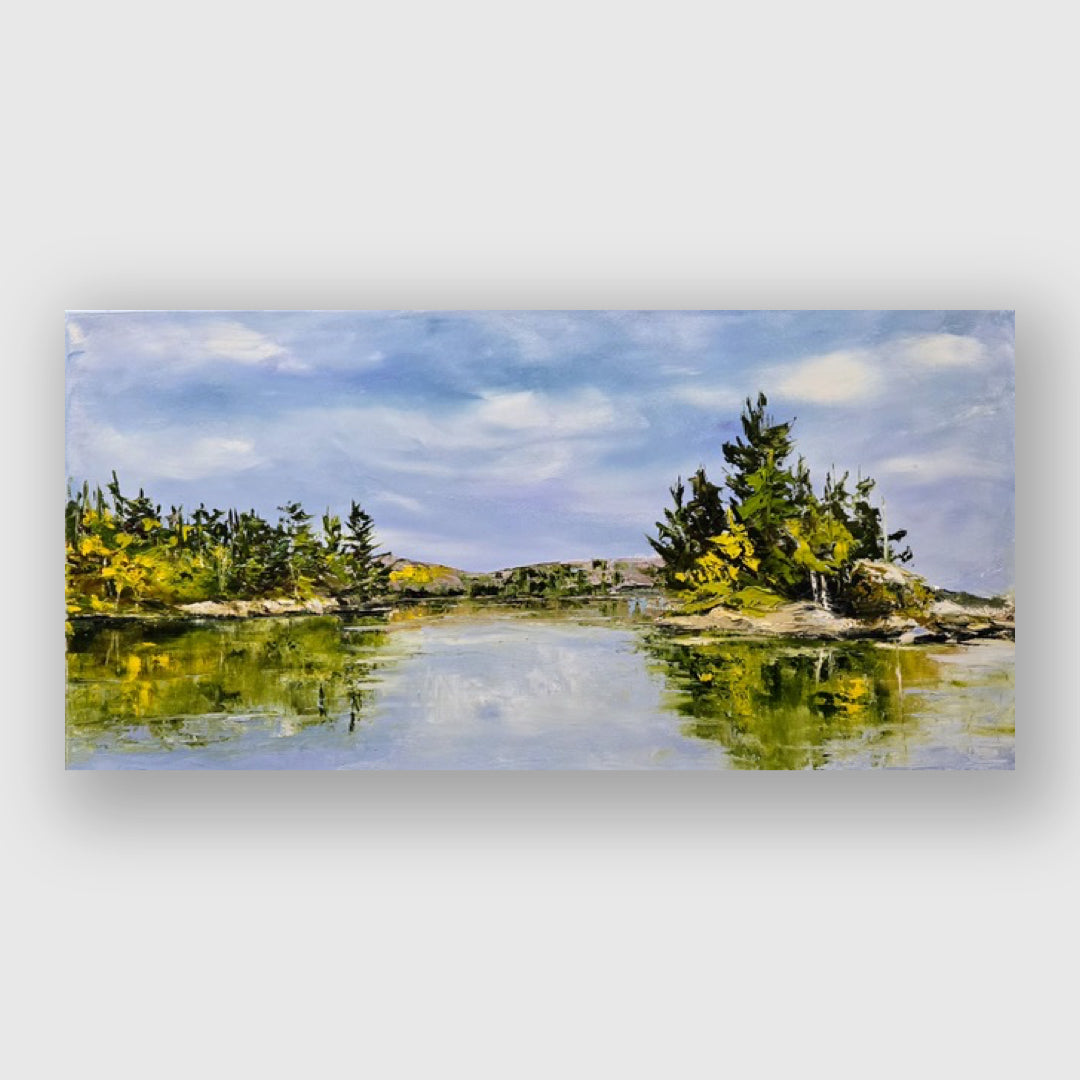 Canoe Lake, Algonquin Park- Sylvia Kerschl – Eclipse Art Gallery