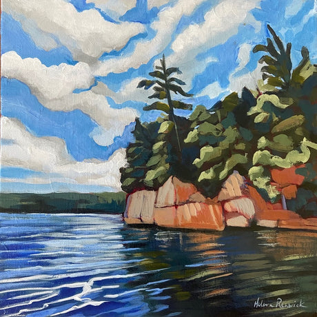 On a Bright Day, Algonquin Park - Helena Renwick