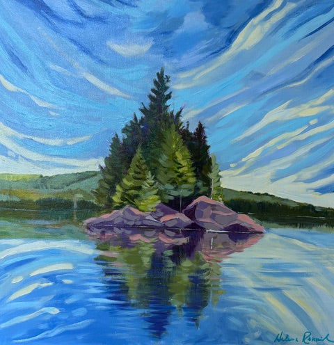 Popcorn Island - Canoe Lake, Algonquin Park - Helena Renwick