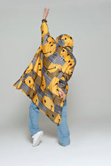 Rainkiss 'Smiley Originals' Sunset Smiley - Rain Poncho