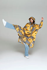 Rainkiss 'Smiley Originals' Sunset Smiley - Rain Poncho