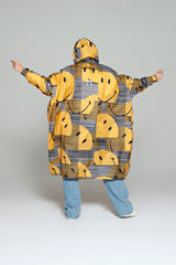 Rainkiss 'Smiley Originals' Sunset Smiley - Rain Poncho