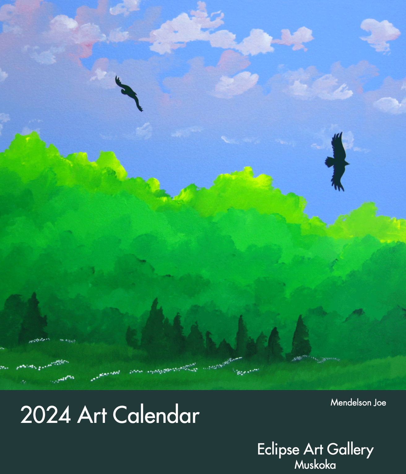 2024 Art Calendar - Eclipse Art Gallery