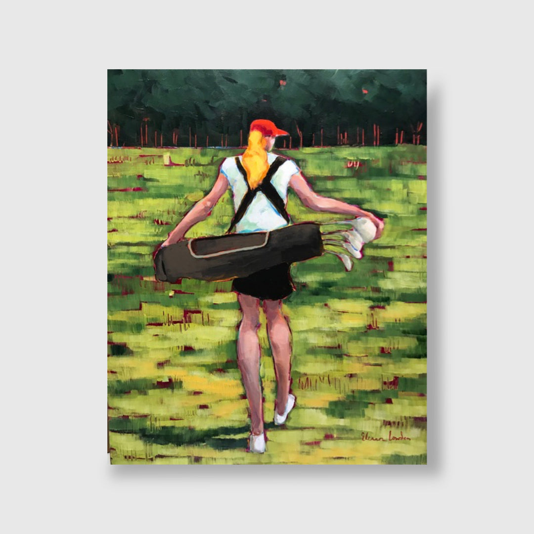Ponytail Golfer - Eleanor Lowden