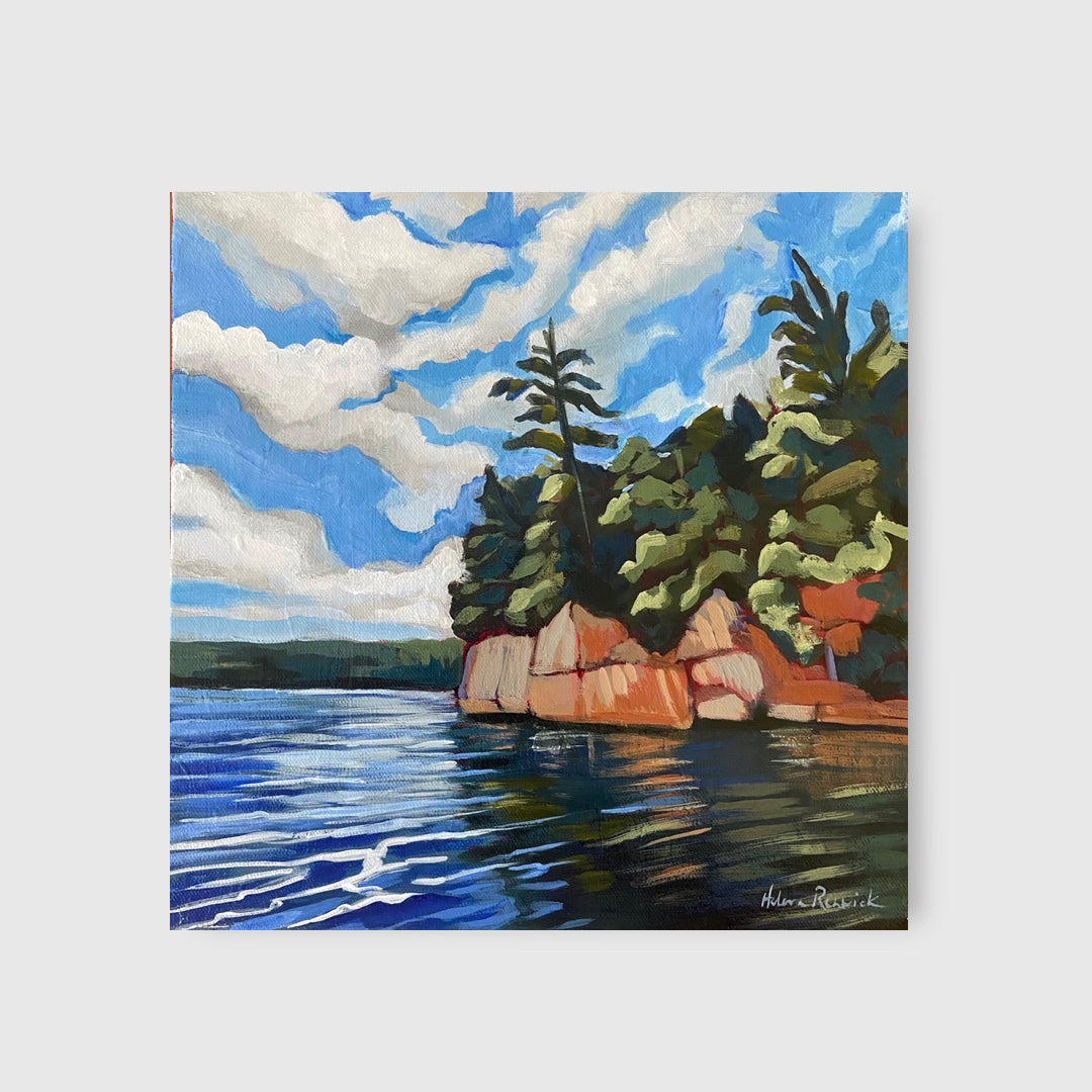 On a Bright Day, Algonquin Park - Helena Renwick