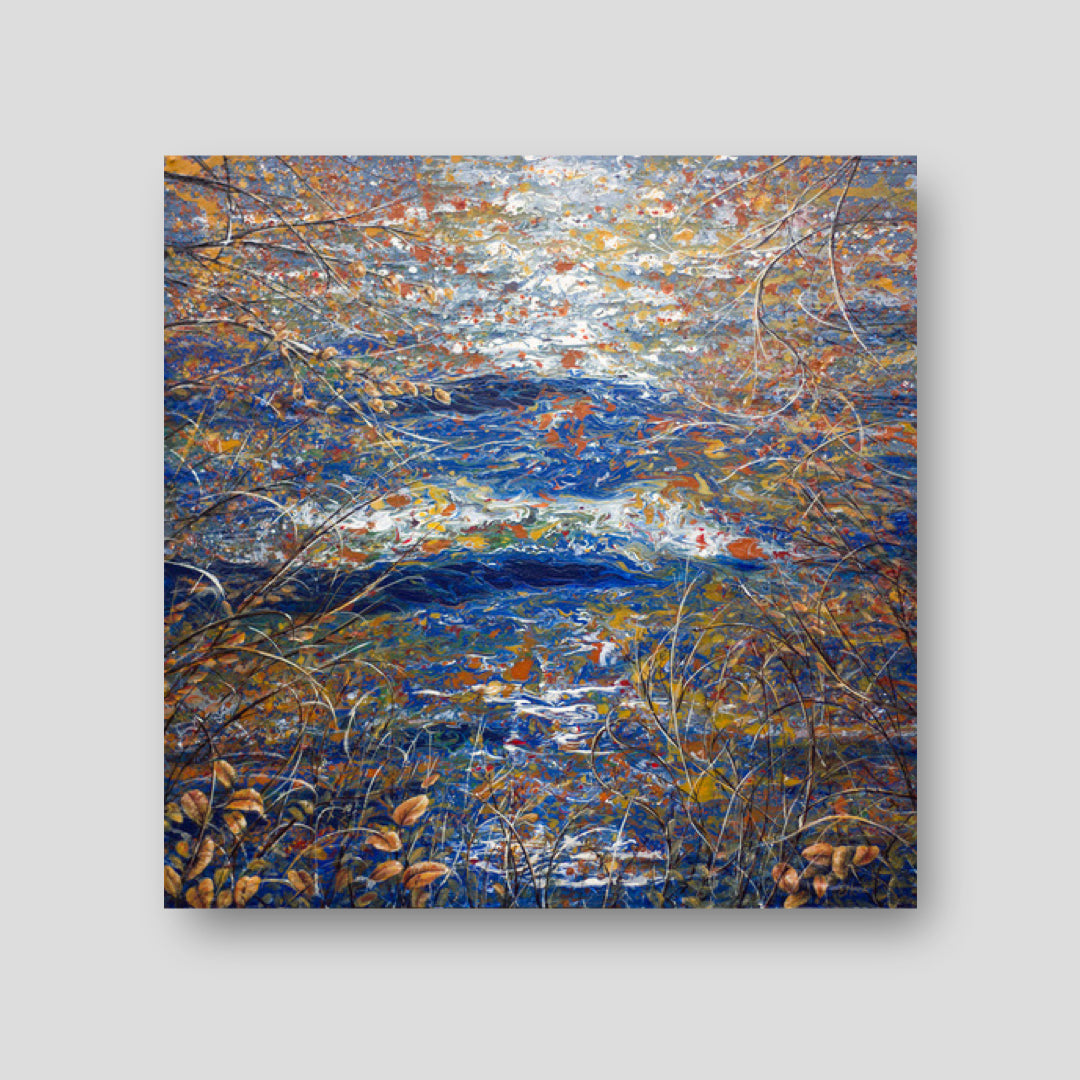 Autumn Lakeshore - Elva Hook