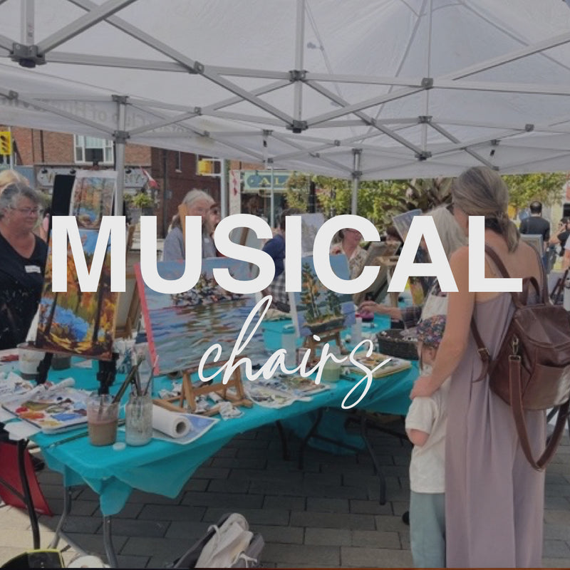 Our Second Year of Musical Chairs Art Battle!
