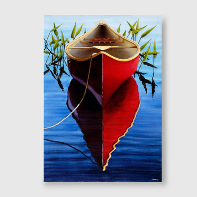 Red Canoe (print) - Ed Novak