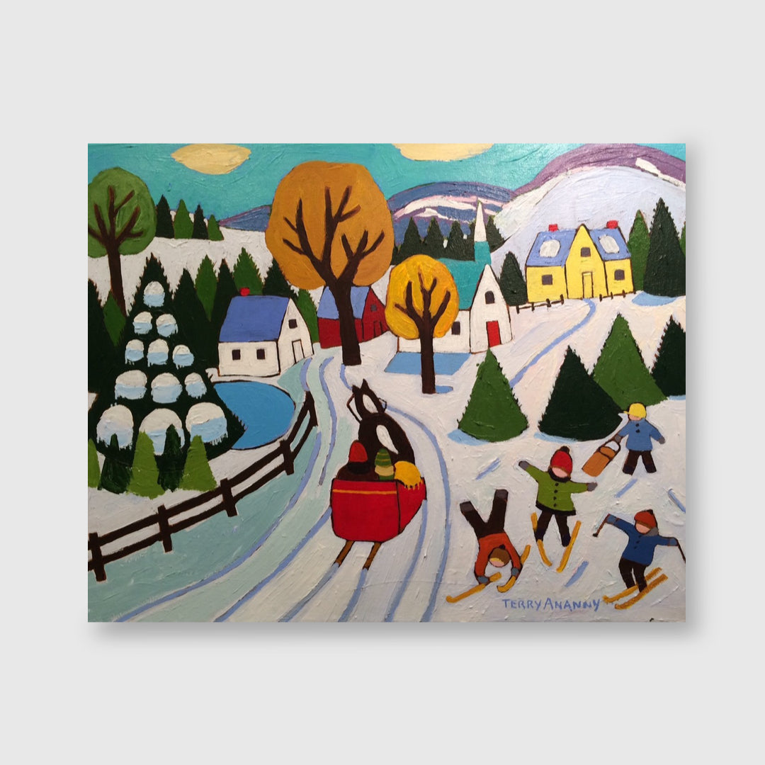 Winter  Sleigh Ride - Terry Ananny