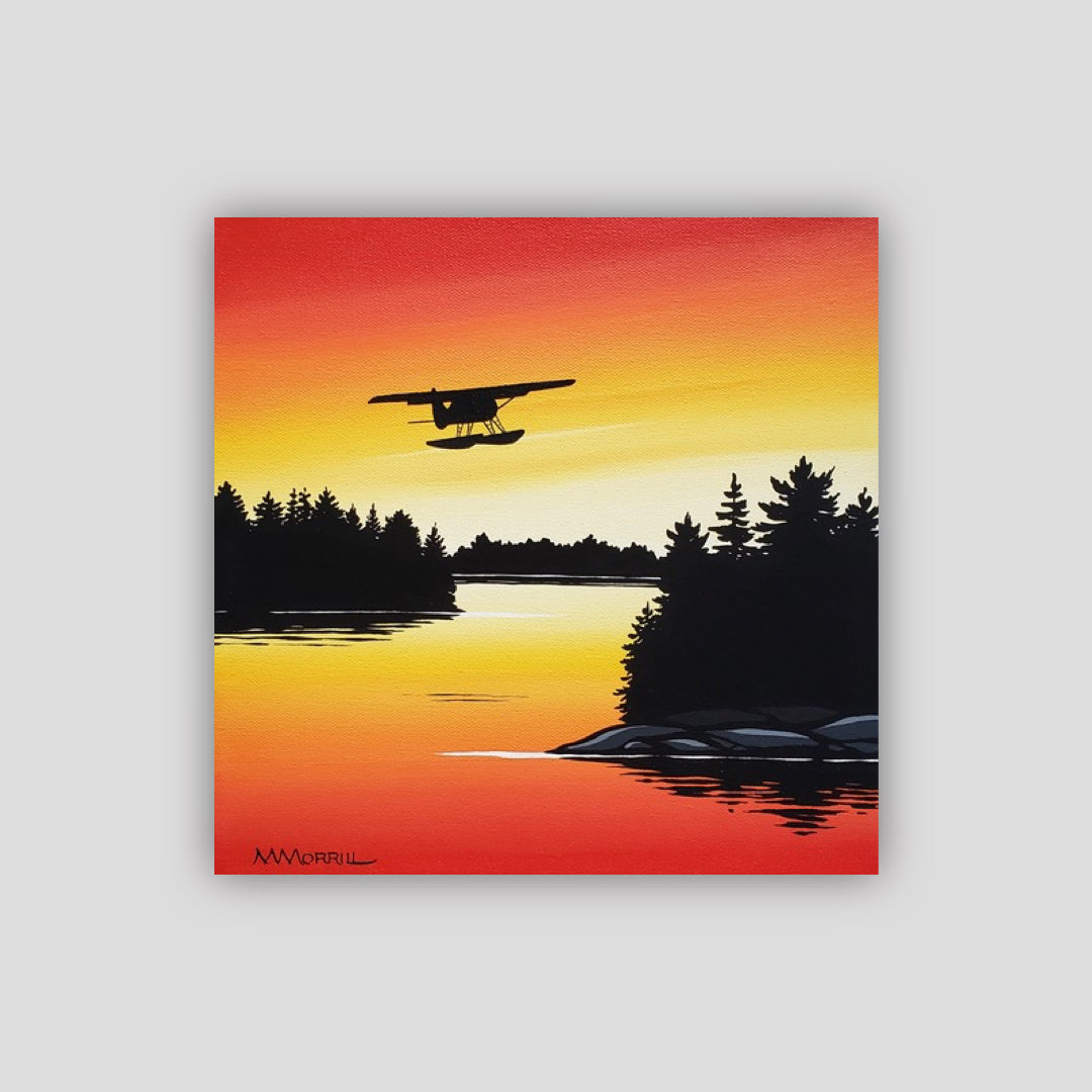 Sunset Flight VII - Monica Morrill
