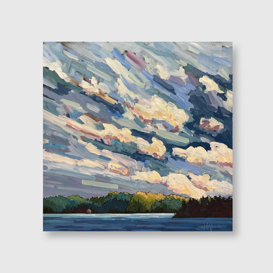 Clouds Over Cache Lake - Jennifer Woodburn