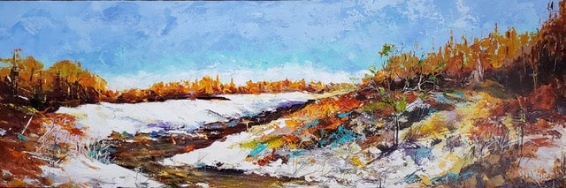 Winter Creek Bed - Sylvia Kerschl