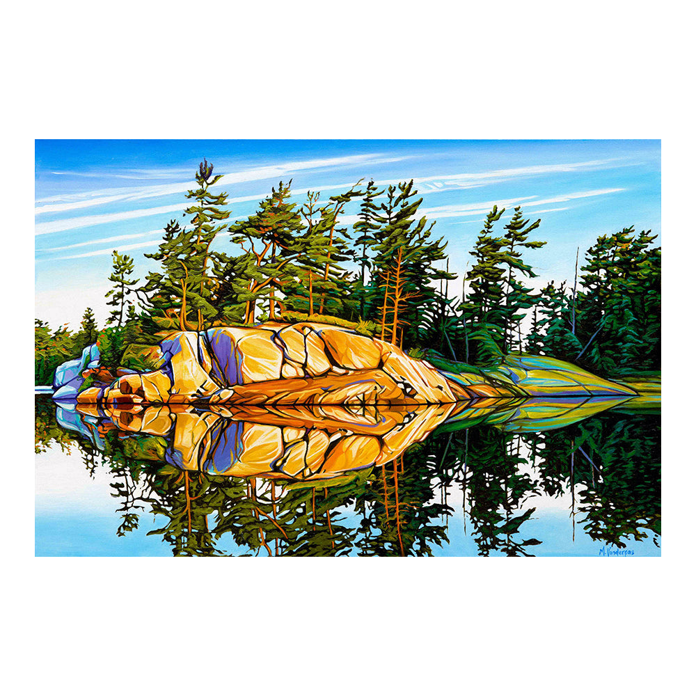 Killarney Reflections - Margarethe VanderPas-Painting-Eclipse Art Gallery