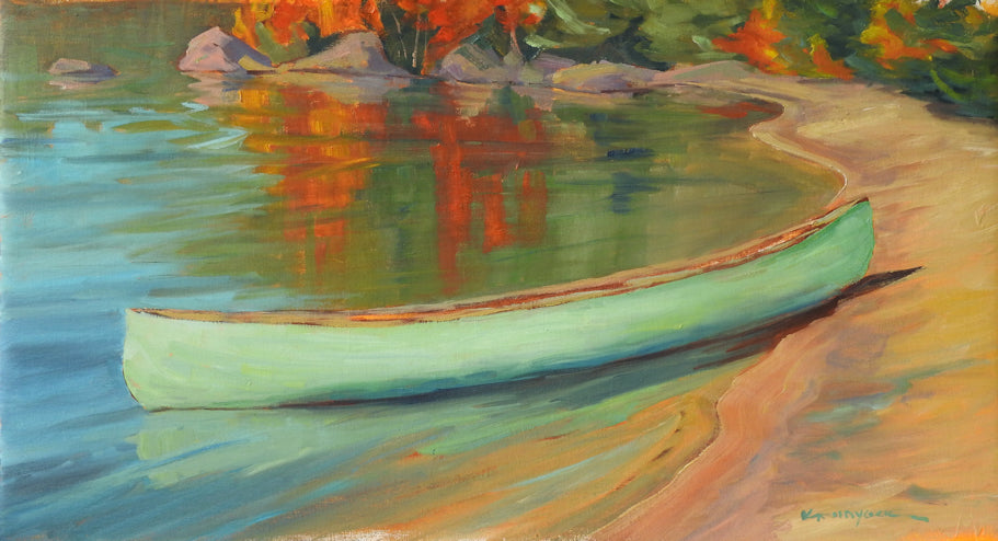 Langford Canoe (Giclée) - Kathy Haycock