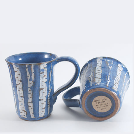 Birch Mugs - Janet Cann-Pottery-Eclipse Art Gallery