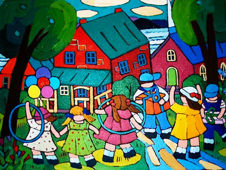 Joyful Celebration - Terry Ananny-Painting-Eclipse Art Gallery