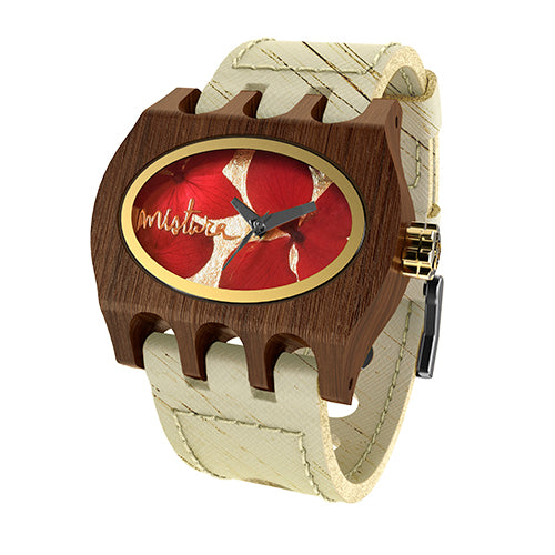 Kamera Red Floral - Mistura-Eclipse Art Gallery