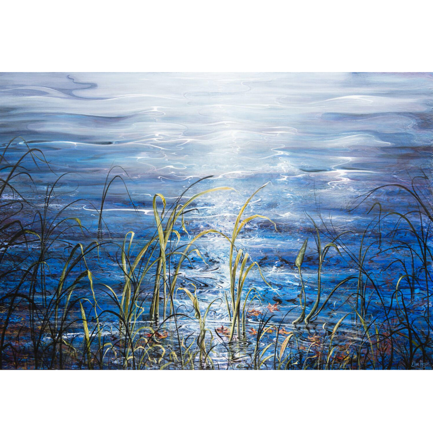 Waterview Trail - Elva Hook-Painting-Eclipse Art Gallery