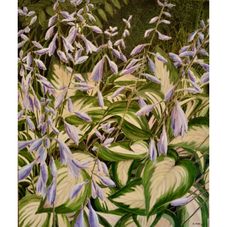 Hostas - Ed Novak-Painting-Eclipse Art Gallery