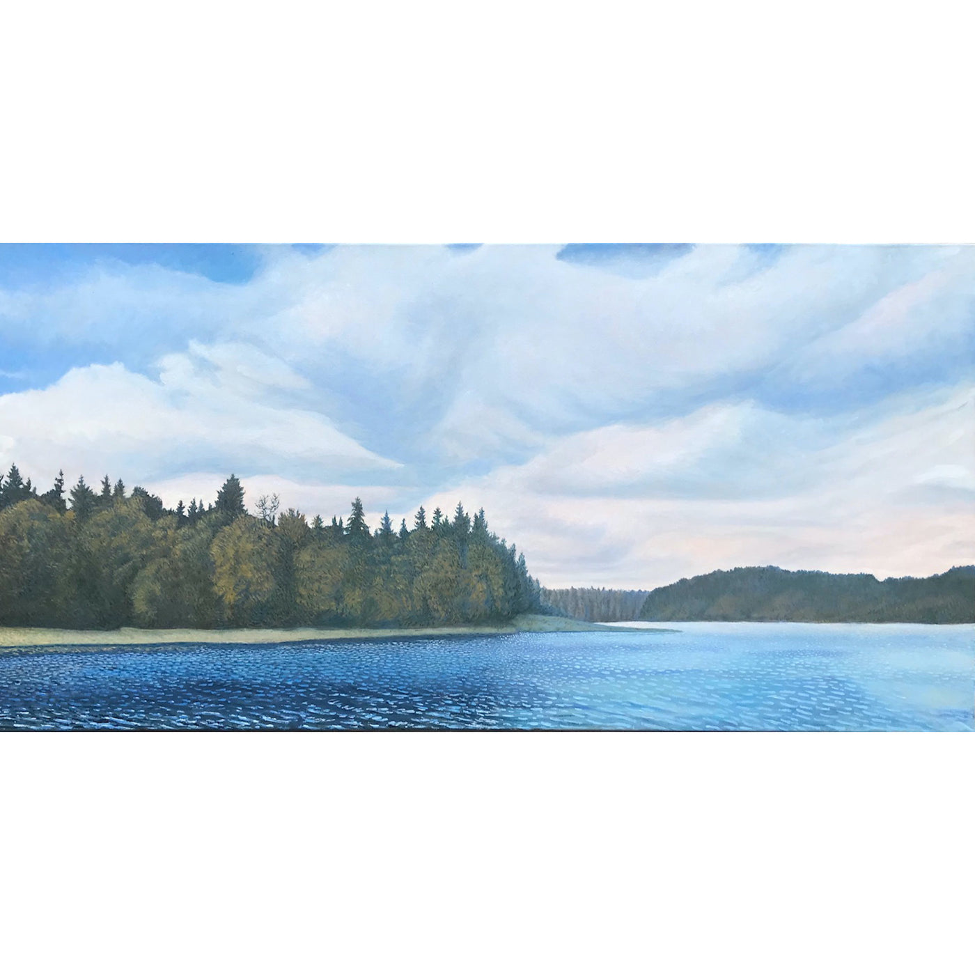 Arrowhead Lake - John Kinsella-Painting-Eclipse Art Gallery