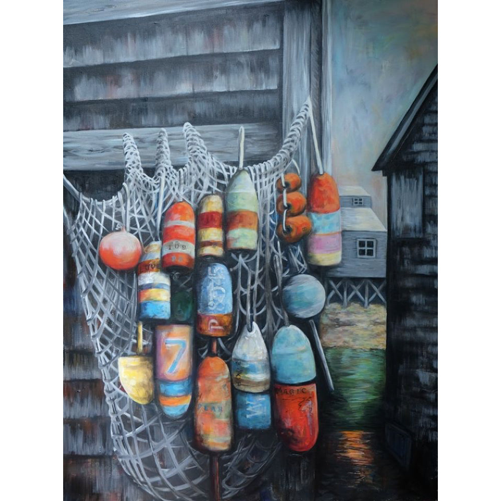 Oh Buoy - Wynne Parkin-Painting-Eclipse Art Gallery