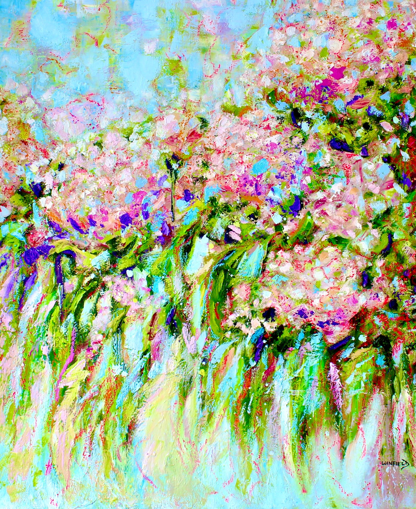 Pink Petals - Darlene Winfield